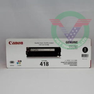 Mực in Canon 418 Black Toner Cartridge (2662B007BA)