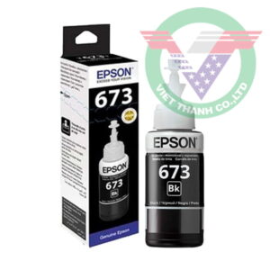 Mực in Epson T673 Black Ink Bottle (C13T673100)