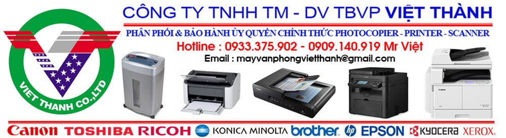 Công ty Việt Thành phân phối và bán lẻ Máy photocopy Canon
